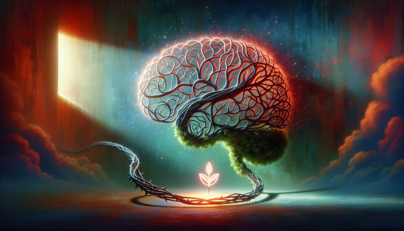 Diagram showcasing the brain's dopamine release mechanism in response to both positive and negative news.