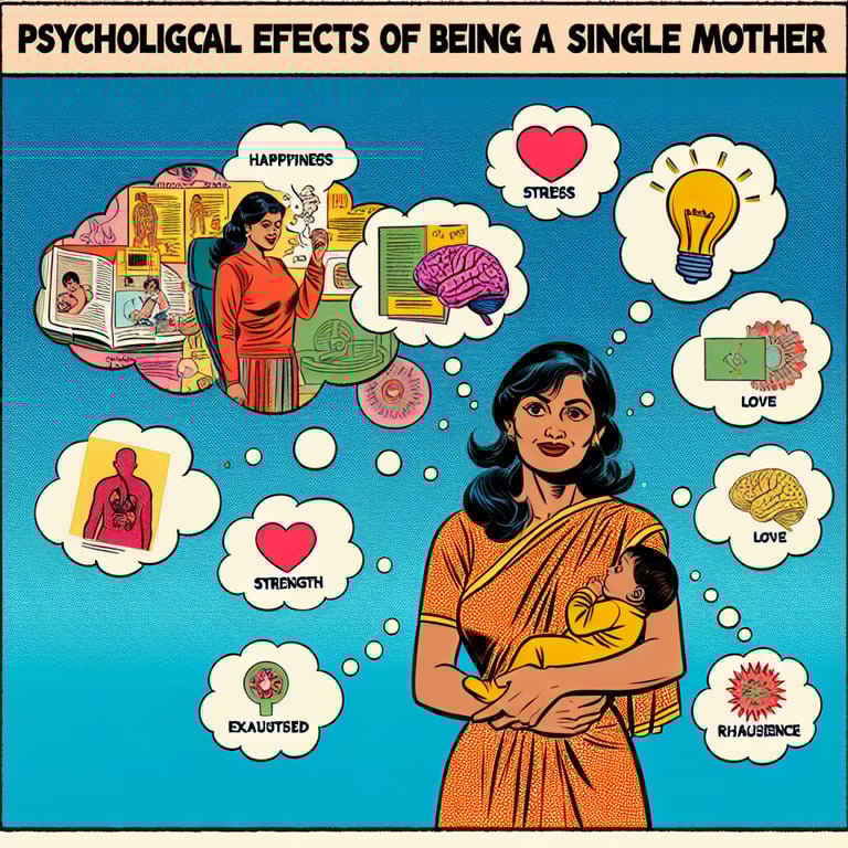 Social isolation and loneliness are common struggles for single mothers, but engaging in support groups and fostering social connections can alleviate these feelings and improve mental health.