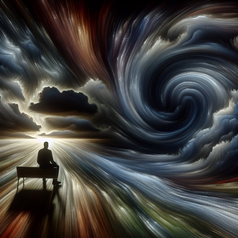 Various coping strategies for managing the feeling of impending doom, include mindfulness, social support, and professional help.
