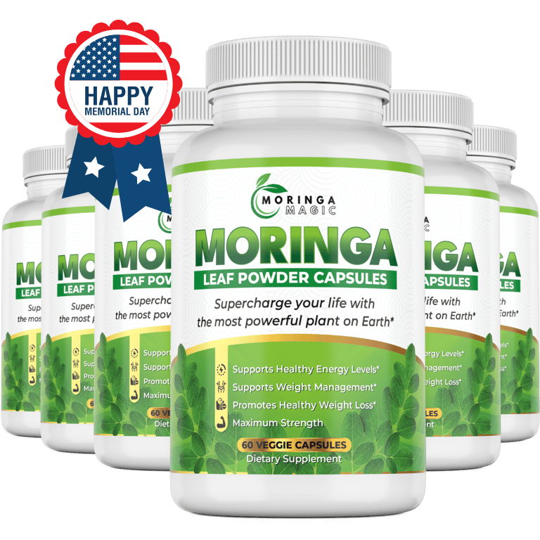 6 Bottles of Moringa Magic