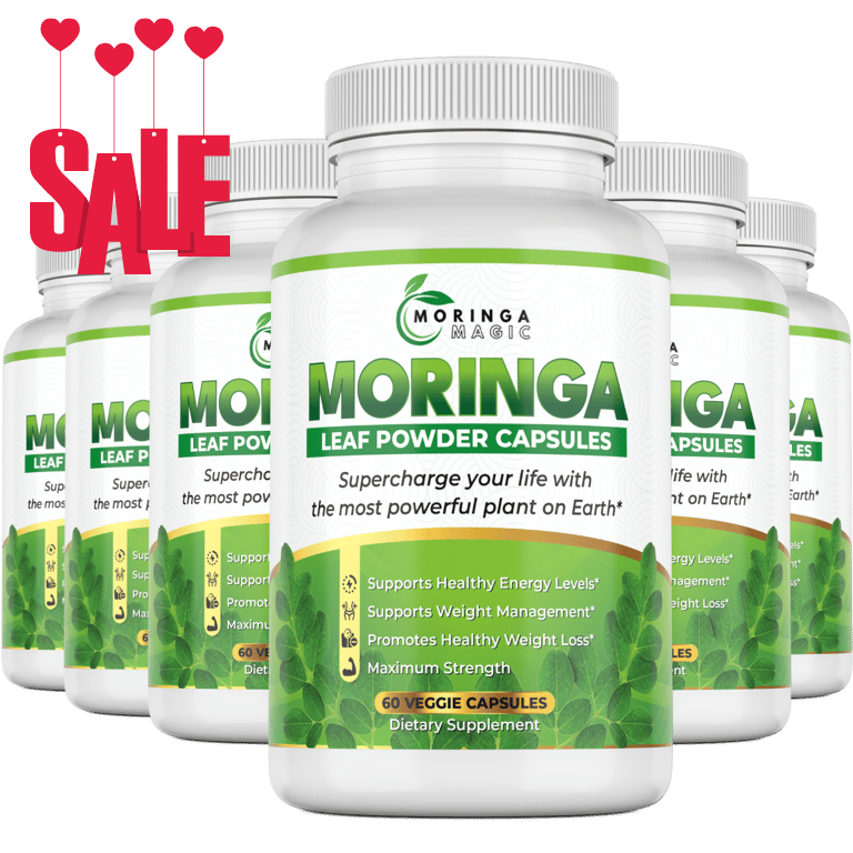 6 Bottles of Moringa Magic