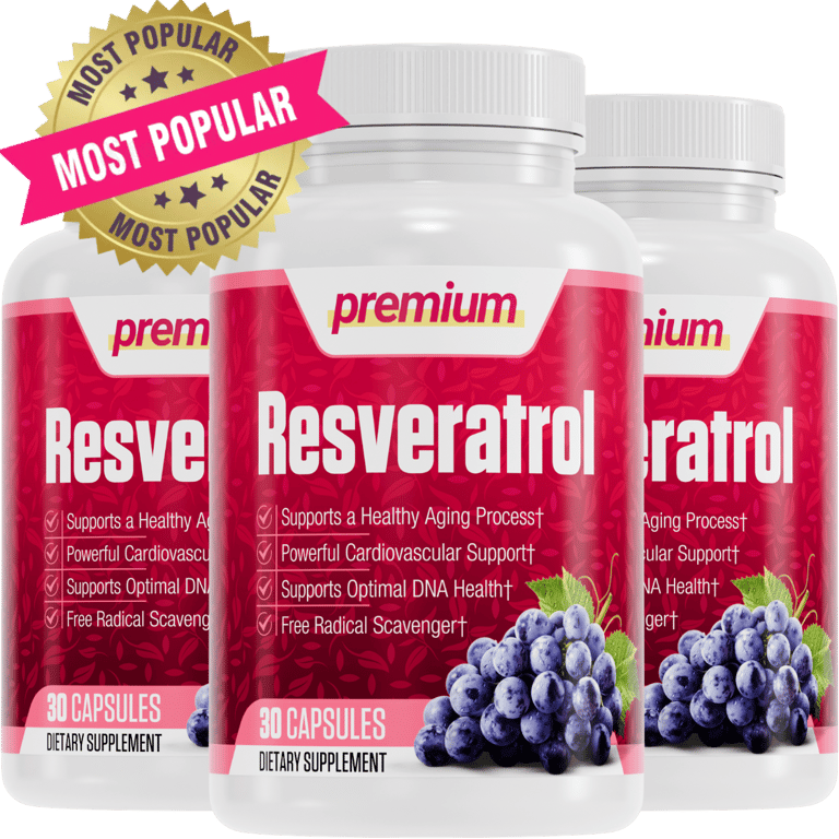 3 Bottles of Resveratrol