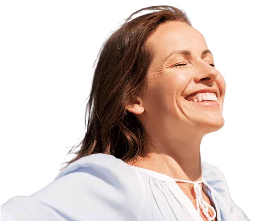 Happy Free Woman