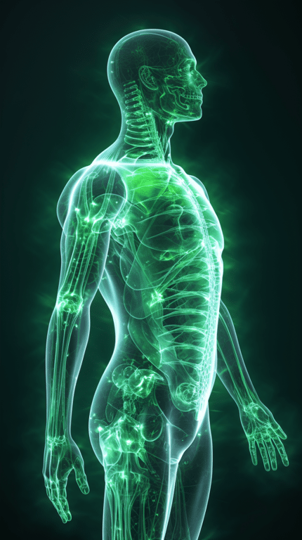 Human Body - Green Light