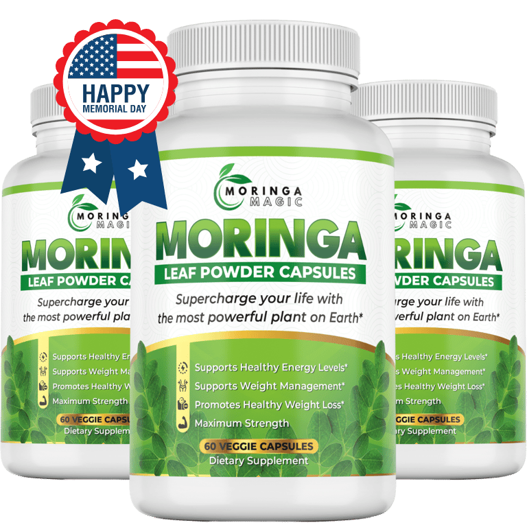 3 Bottles of Moringa Magic