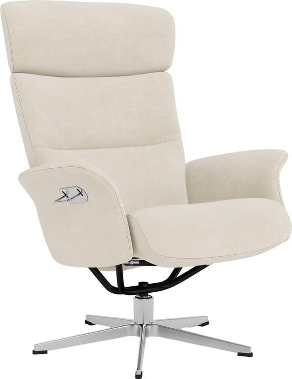 $Bilde av Conform Master hvilestol classic (svingfot alu std, tekstil Velvety 1456-03 Ivory)