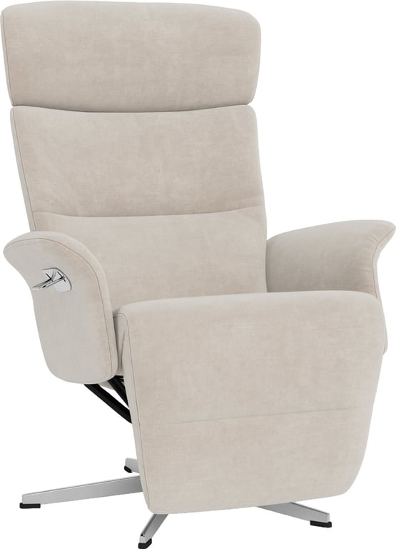 $Bilde av Conform Master recliner (svingfot alu, tekstil Velvety 1456-60 Light Beige)