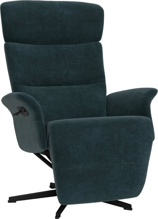 $Bilde av Conform Master recliner (svingfot svart alu, tekstil Velvety 1456-29 Dark Teal )