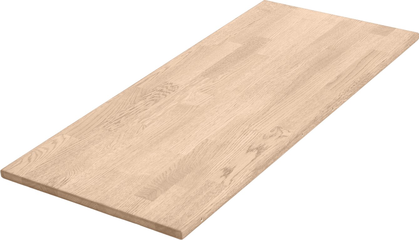 52 x 105 cm, hvitoljet, til Lugano bord 200 cm