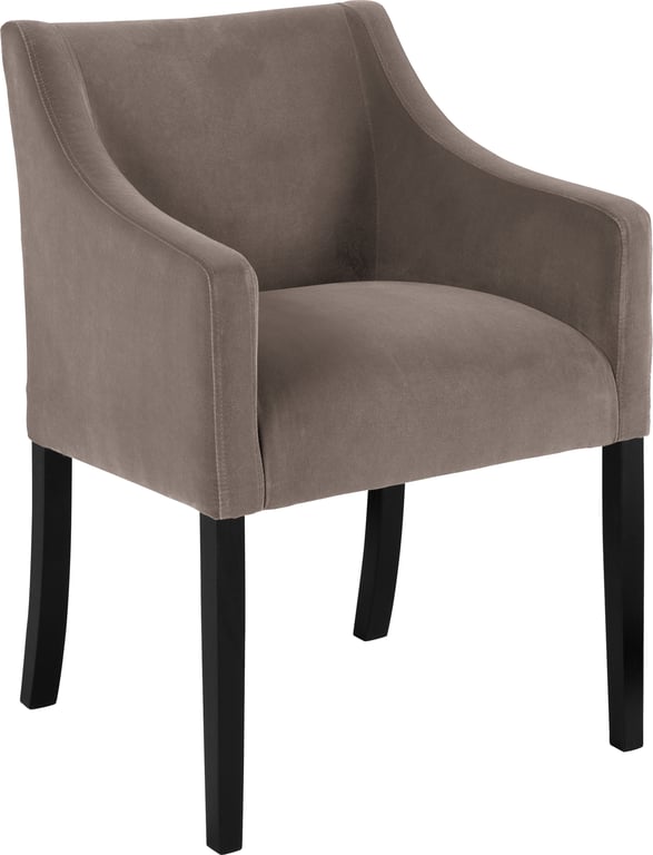 stoff Royal light brown, svarte ben