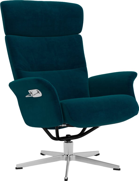 $Bilde av Conform Master hvilestol classic (svingfot alu std, tekstil Velvety 1456-48 Dark Blue)