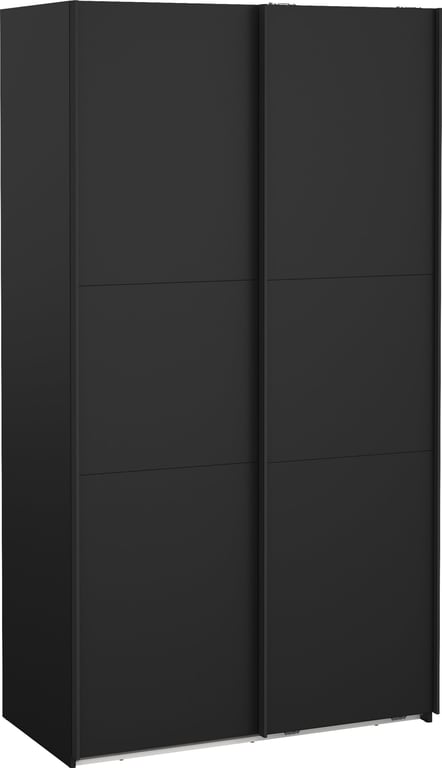 Como skyvedørsgarderobe 120x220cm