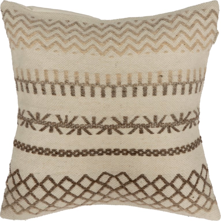 $Bilde av Lama Idro putetrekk  (50 x 50 cm, ullblanding, offwhite)