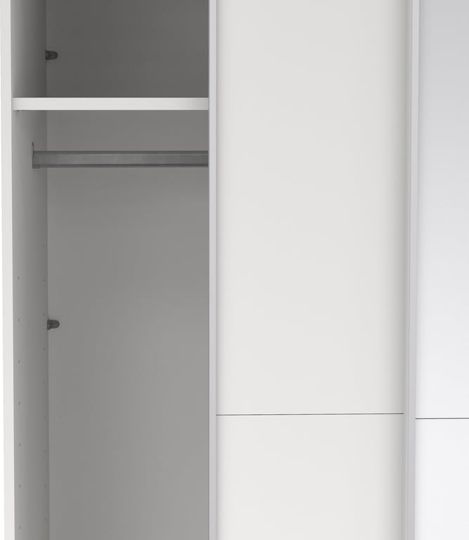 Como skyvedørsgarderobe 120x220cm