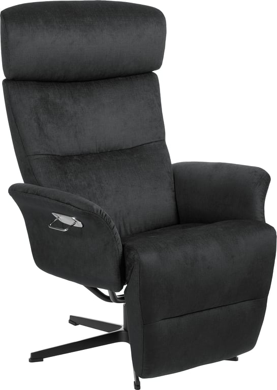 svingfot alu svart stoff Evita black 1373-44