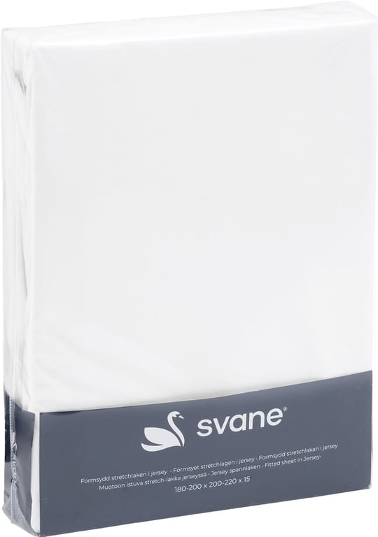 $Bilde av Svane® Deluxe laken (Hvit, B: 180-200  L: 200-210 cm)