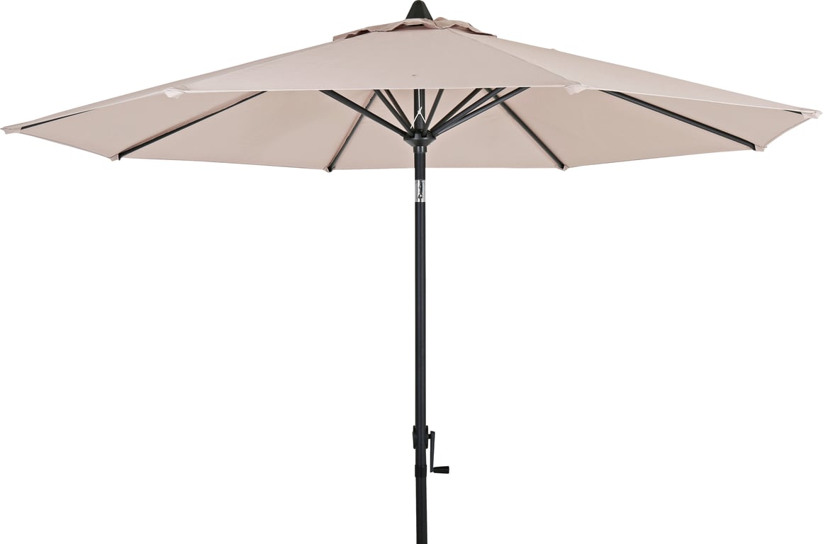 Beige/svart aluminium