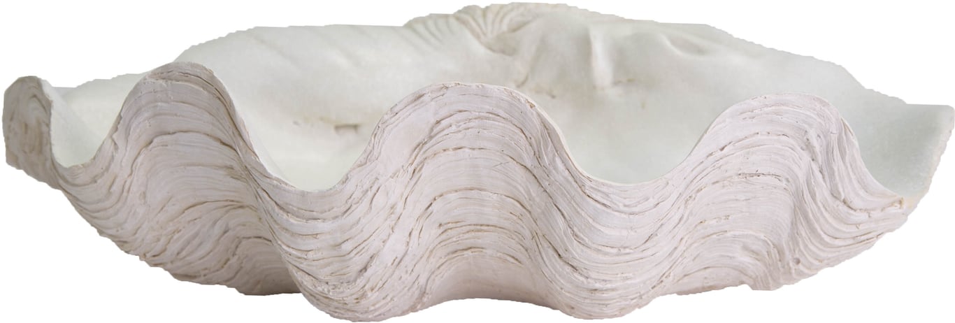 $Bilde av Marielle fat (hvit 40x27,5x12,5 polyresin)