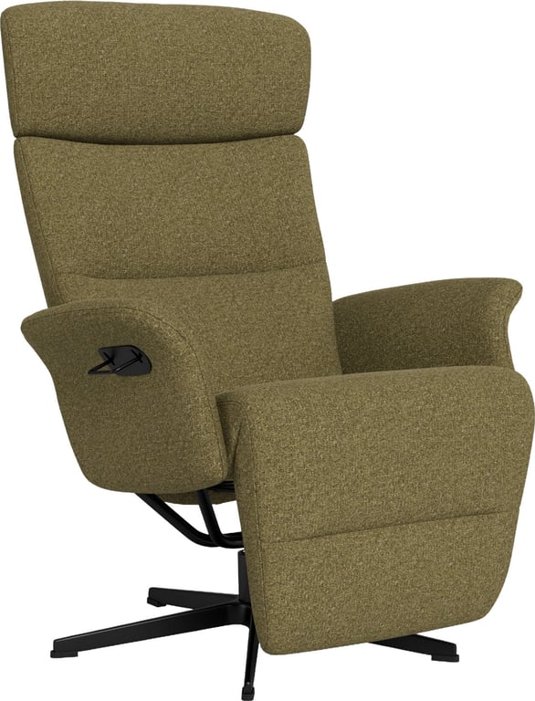 $Bilde av Conform Master recliner (svingfot svart alu, tekstil Etna 1497-28 Olive)