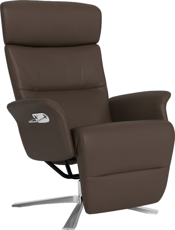 $Bilde av Conform Master recliner (svingfot alu Quattro hud Sorrento 2554-66 Nougat)