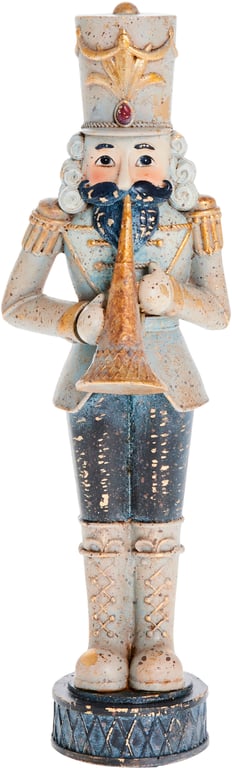 Bilde av Nuttia nøtteknekker dekor (H: 25,5 cm, sandfarget)