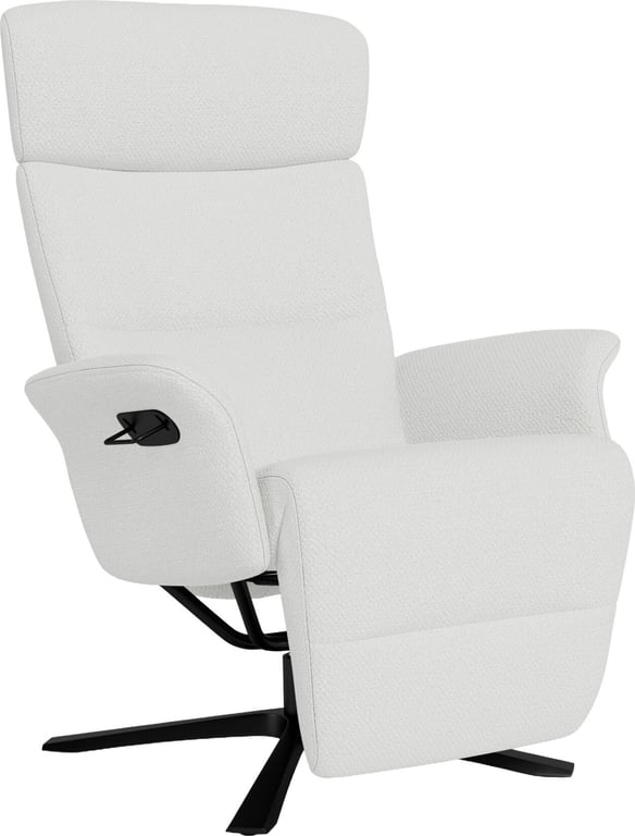 $Bilde av Conform Master recliner (svingfot svart alu Quattro, tekstil Etna 1497-03Cream)
