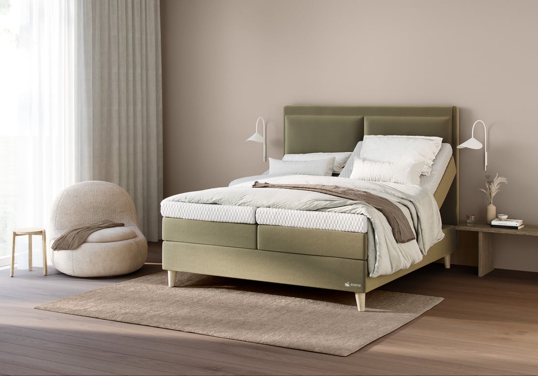 Svane® IntelliGel Zelena Regulerbar seng 160x200