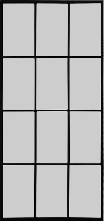 Bilde av Avenue speil (90x195 cm svart, 12 ruter)