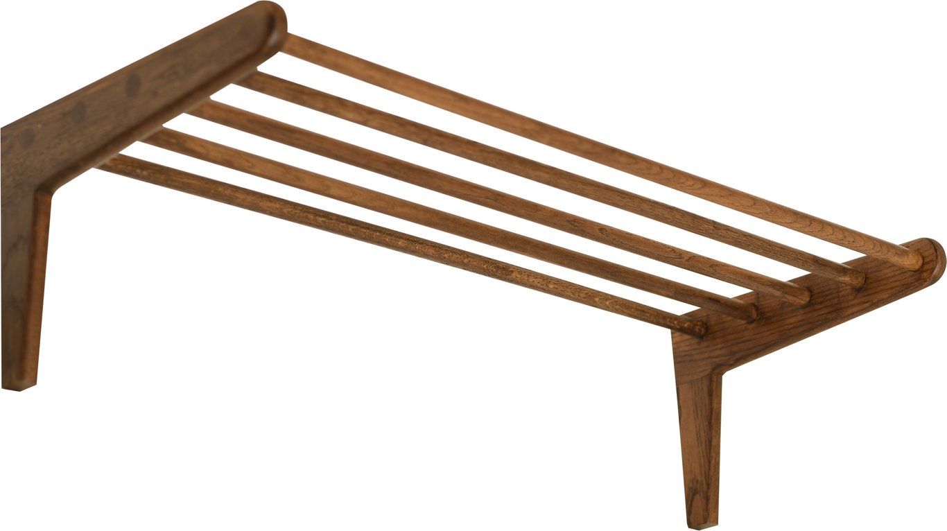 Brunlakkert heltre eik