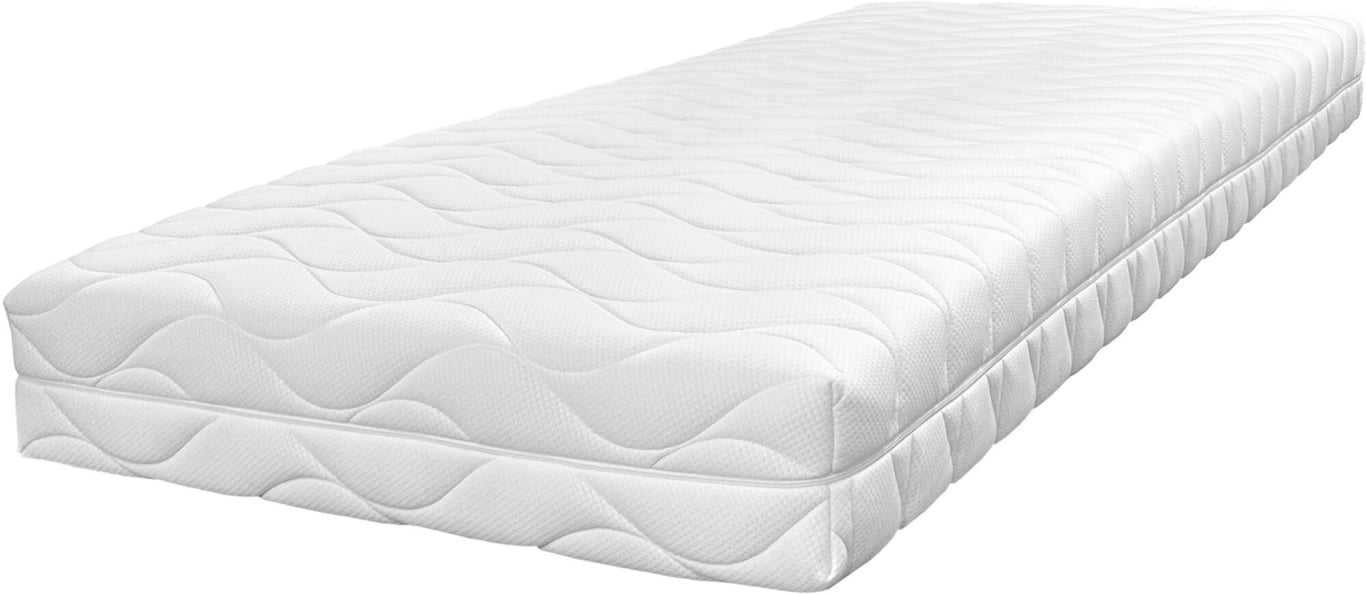 Bilde av Odel® Pluss vendbar madrass (Hvit stretchmateriale, 90x200, medium liggekomfort, pocket original 5-soner)