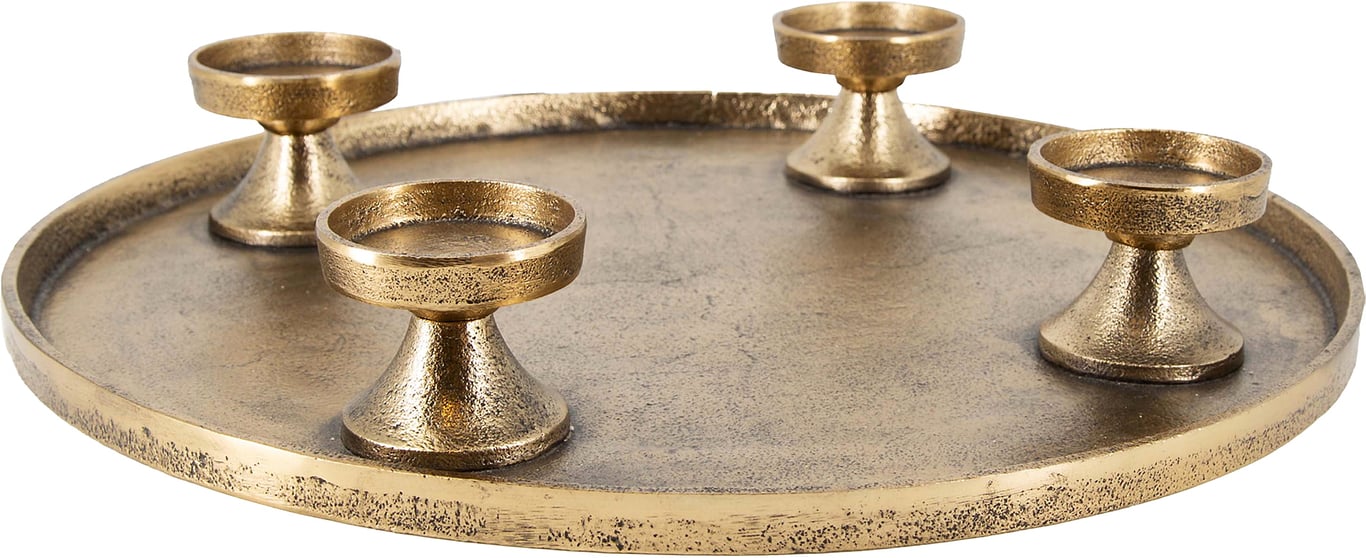 Bilde av Porto Dekor (Advensstake  Antikk gull 40x7,5  Metall)