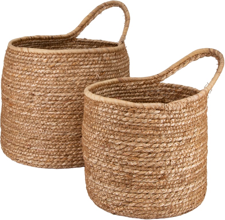 $Bilde av Bali kurv s/2  (natur 25x35/20x30 strå)
