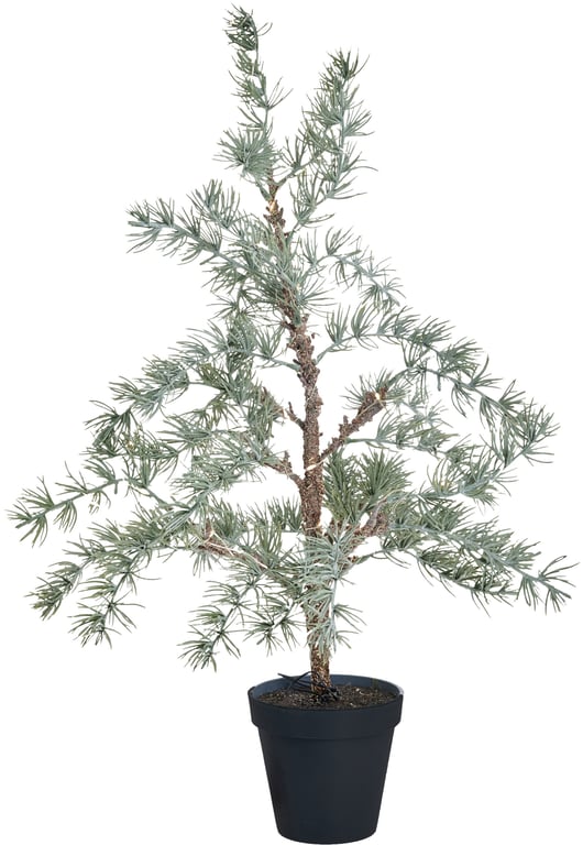 Bilde av Cedille tre (m/LED, Ø: 30 H: 60 cm, grønn)