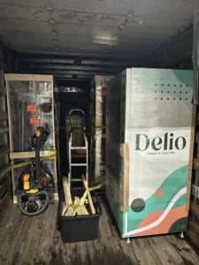 vending machine moving