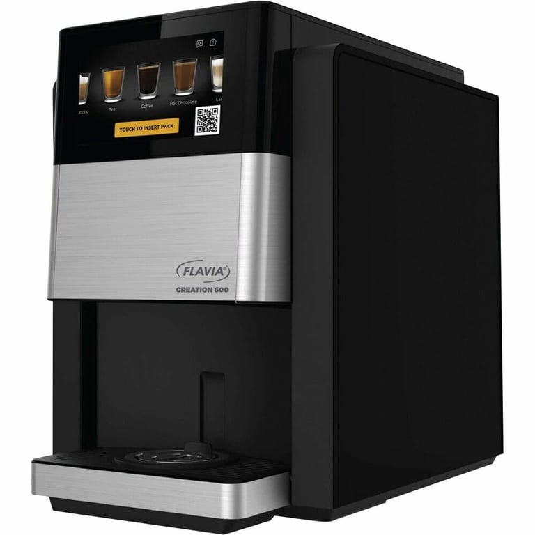 single serve office coffee machine on a counter
