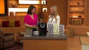 demo of Keurig coffee maker