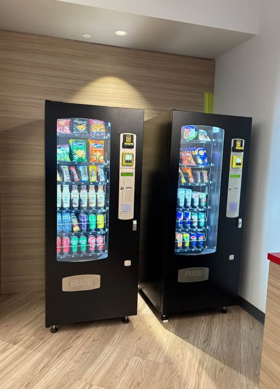 Vending equipment for a workplace breakroom