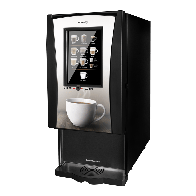 digital drink menu display for workplace beverage choices