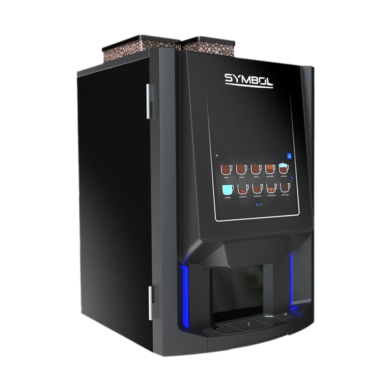 modern vending equipment for a workplace break room
