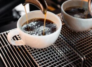 freshly brewed coffee