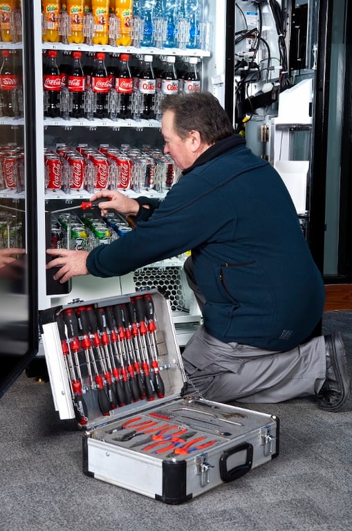 Repair or Replace a Vending Machine? Six Numbers Decide