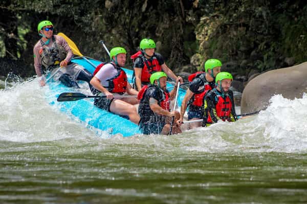 White water rafting II/III Rio Balsa