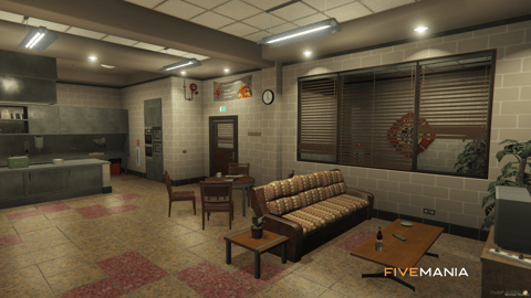 FIVEM Blaine County Fire Station | Detailed Fire Station MLO | Interior & Exterior | Offices & Garage Bays | Lore Friendly | Add-On | Optimized | Fivem Ready | High Quality — image 12