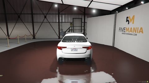 FIVEM Alfa Romeo Giulia | Lore Friendly EMS Sedan | Working Emergency Lights | Push Bar | Custom Livery | Add-On | Optimized | Fivem Ready | High Quality, image 6