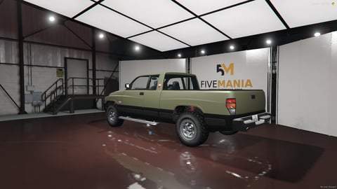 FIVEM Bisc1 | Rugged Pickup Truck [Unbadged] Add-On | Off-Road Ready | Custom Suspension | Detailed Interior & Exterior | Optimized | Fivem Ready | High Quality, image 8