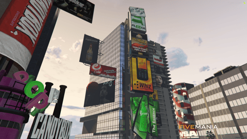 FIVEM Times Square | Iconic Urban Map Edit | Animated Billboards | Dynamic Lighting | Add-On | Optimized | Fivem Ready | High Quality — image 8