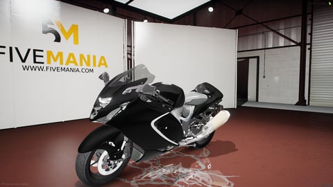 FIVEM Hayabusa | Realistic Motorcycle [Badged] Add-On | Optimized | Fivem Ready | High Quality — image 3