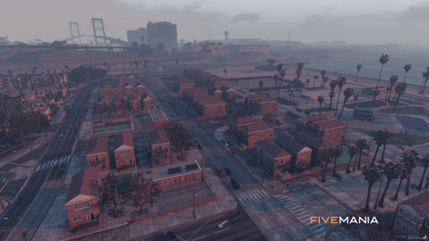 FIVEM Vespucci Hood | Custom Neighborhood Map Edit | Basketball Court & Residential Area | Add-On | Optimized | Fivem Ready | High Quality — image 4
