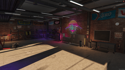 FIVEM Ottos Mechanic | Full-Service Garage MLO | Interior & Exterior | Custom Props | Neon Lighting | Add-On | Optimized | Fivem Ready | High Quality — image 9