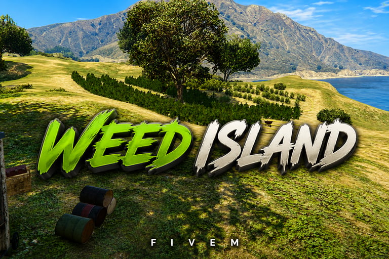 FIVEM Weed Island, Hidden Drug Farm MLO